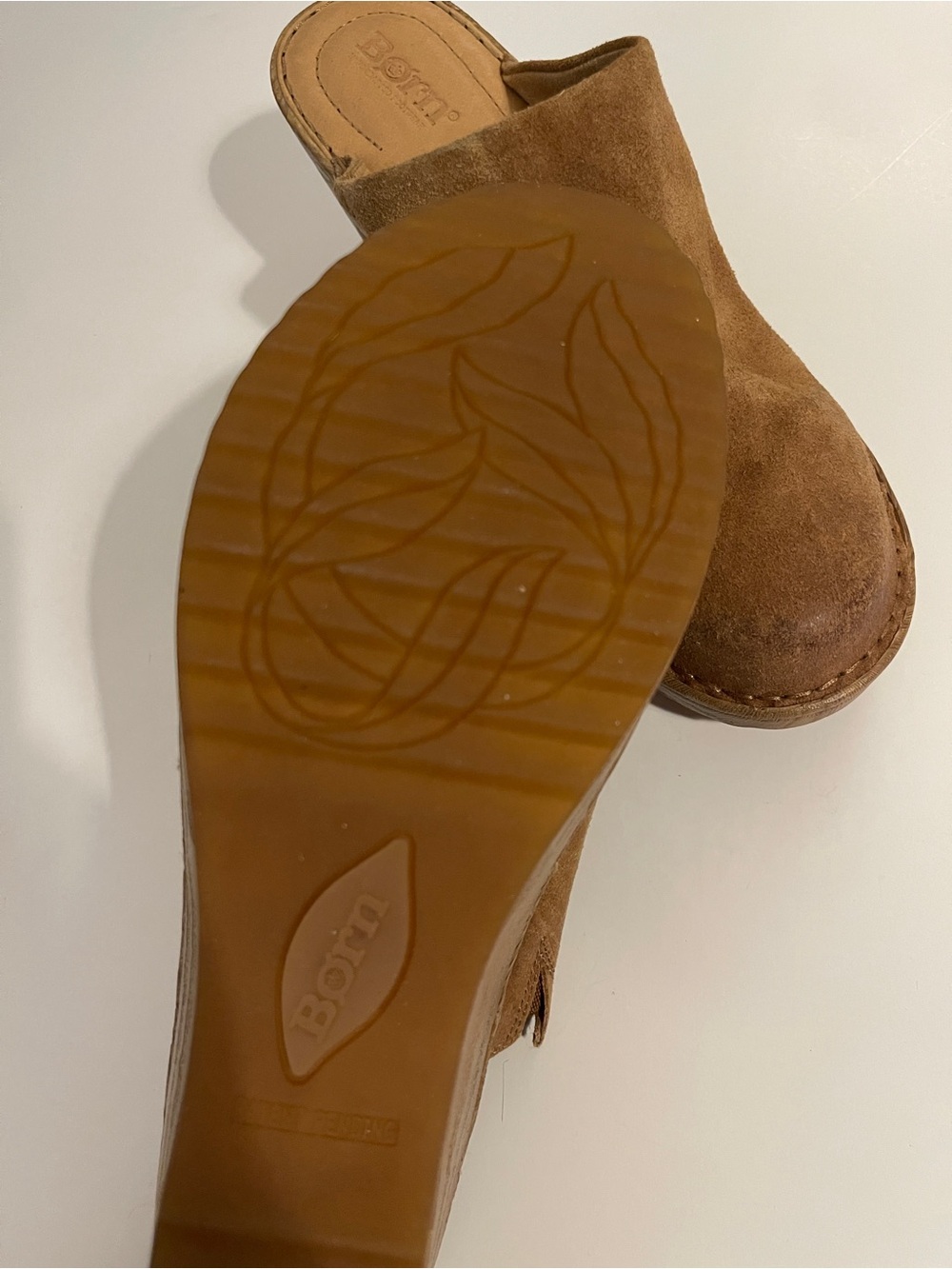 Born Suede Mule Clog - Picture 3 of 4